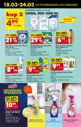 Gazetka promocyjna Biedronka - Od poniedzialku - Gazetka - ważna od 23.03 do 23.03.2024 - strona 61 - produkty: Domestos, Spray do czyszczenia, Clin, Tera, Odtłuszczacz, Płyn do płukania, Pronto, Ariel, Kapsułki do prania, Płyn do szyb