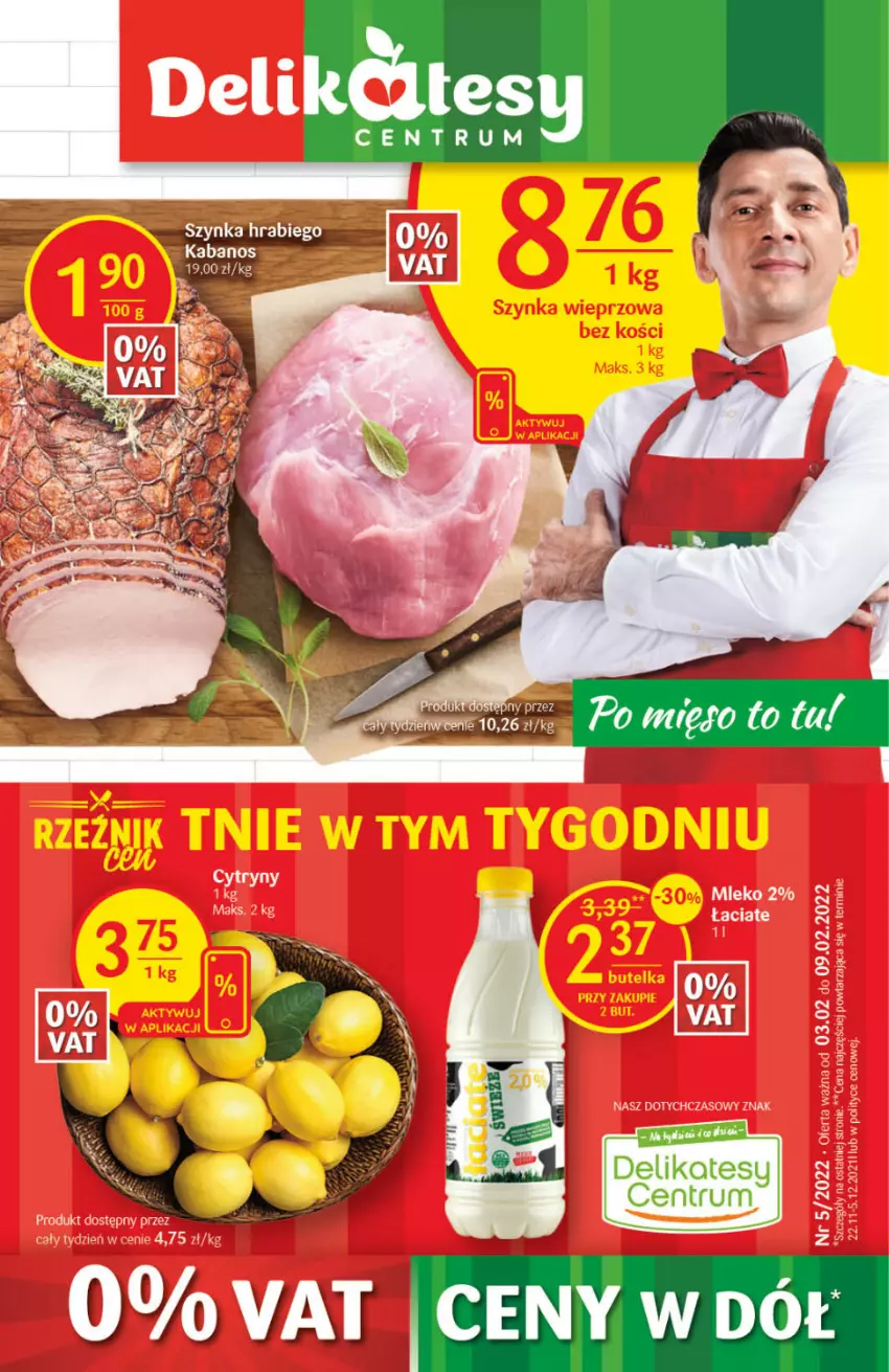 Gazetka promocyjna Delikatesy Centrum - Gazetka DC05 - ważna 03.02 do 09.02.2022 - strona 1 - produkty: Rum