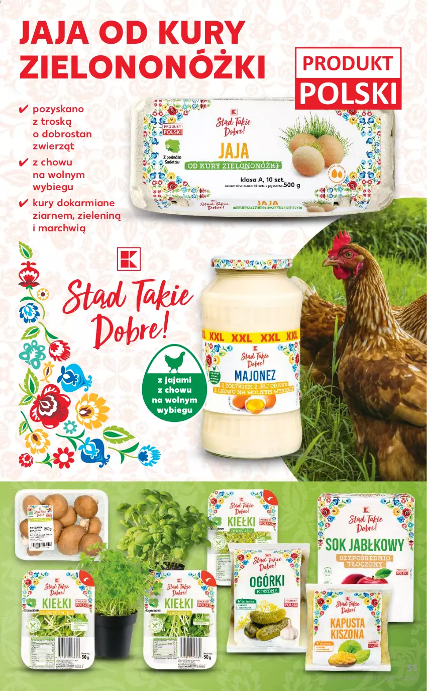 Gazetka promocyjna Kaufland - OFERTA TYGODNIA - ważna 31.03 do 07.04.2021 - strona 33 - produkty: Jaja, Karmi