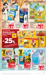 Gazetka promocyjna Kaufland - OFERTA TYGODNIA - Gazetka - ważna od 07.04 do 07.04.2021 - strona 47 - produkty: Friskies, Przekąska dla kotów, Przekąska dla psów, Sucha karma, Butcher's