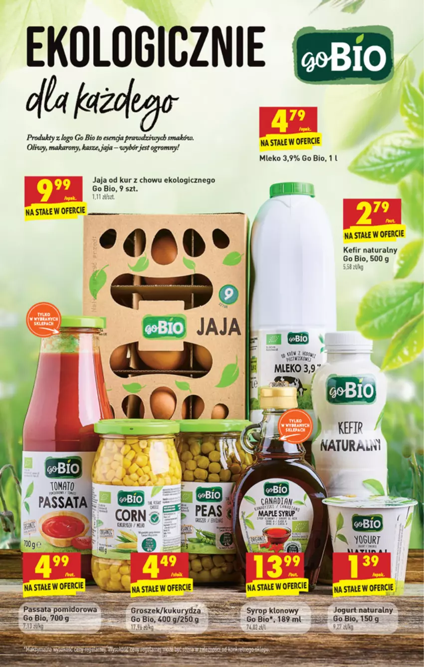 Gazetka promocyjna Biedronka - W tym tygodniu - ważna 05.01 do 12.01.2022 - strona 27 - produkty: Jaja, Kefir, Kefir naturalny, Kukurydza, Mleko