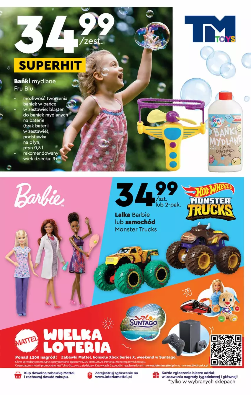 Gazetka promocyjna Biedronka - Okazje tygodnia - ważna 09.05 do 25.05.2022 - strona 13 - produkty: Fa, Mattel