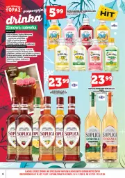 Gazetka promocyjna Topaz - Gazetka - Gazetka - ważna od 31.01 do 31.01.2026 - strona 8 - produkty: Sok, Gin, Soplica, Cytryny, AniOne, Maliny, Lanki, Napój, Ocet, Mięta, Likier, Fa