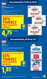 Gazetka promocyjna Lidl - GAZETKA - Gazetka - ważna od 01.10 do 01.10.2025 - strona 3 - produkty: Mlekovita, POLMLEK, Masło, Mleko