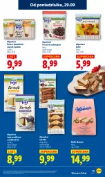 Gazetka promocyjna Lidl - GAZETKA - Gazetka - ważna od 01.10 do 01.10.2025 - strona 39 - produkty: Ciastka, Ser, Stek, Kawa, Wafle, Lody, Precle, Deser