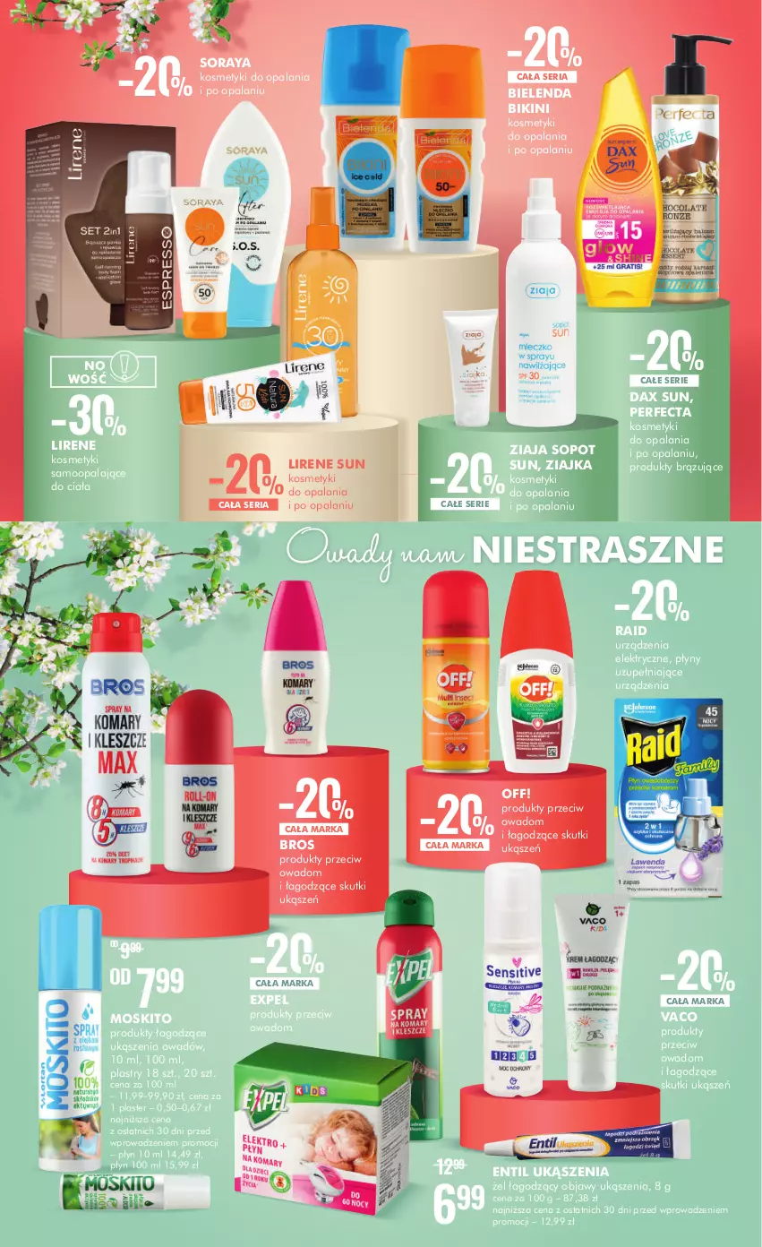 Gazetka promocyjna Super Pharm - Gazetka - ważna 20.04 do 08.05.2023 - strona 5 - produkty: Bielenda, Bikini, DAX, Lirene, Perfecta, Ser, Ziaja, Ziajka