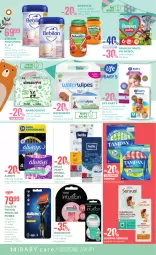 Gazetka promocyjna Super Pharm - Gazetka - Gazetka - ważna od 08.05 do 08.05.2023 - strona 14 - produkty: Pax, Pampers, Sensual, Bell, Pieluchy, Majtki, BoboVita, Tampony, Joanna, Fusion, Szynka, Chusteczki, Tampax, Always, Podpaski, Gillette, Dzieci, Maszynka, Bella, Pieluchomajtki, Maszynka do golenia, Wkładki, Psi Patrol, BEBILON