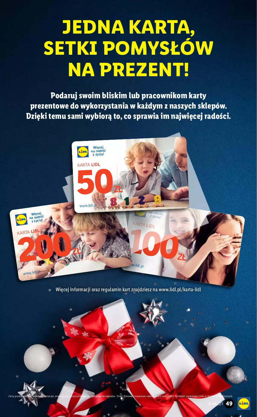 Gazetka promocyjna Lidl - GAZETKA - ważna 15.11 do 21.11.2021 - strona 49