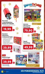 Gazetka promocyjna Lidl - GAZETKA - Gazetka - ważna od 21.11 do 21.11.2021 - strona 22 - produkty: Gry, Acer, Papier, Breloczek, Wyrzutnia, Chodzik, Samochodziki, Młynek, Klej, Kret, Tera, Kalendarz, Kalendarz adwentowy