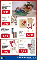 Gazetka promocyjna Lidl - GAZETKA - Gazetka - ważna od 21.11 do 21.11.2021 - strona 24 - produkty: Papier do pakowania, Papier, Klej