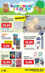 Gazetka promocyjna Lidl - GAZETKA - Gazetka - ważna od 21.11 do 21.11.2021 - strona 48 - produkty: Papier, Breloczek, Chodzik, Kolorowanka, Klej, Tera, Bateria, Kalendarz