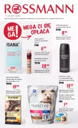 Gazetka promocyjna Rossmann - 17 października - Gazetka - ważna od 02.11 do 02.11.2023 - strona 1 - produkty: Mokra karma, Por, Bell, Dezodorant, Str8, Maybelline, Winston, Syoss, Isana, Korektor do twarzy, Oleo, Sucha karma, Farba do włosów, Fa