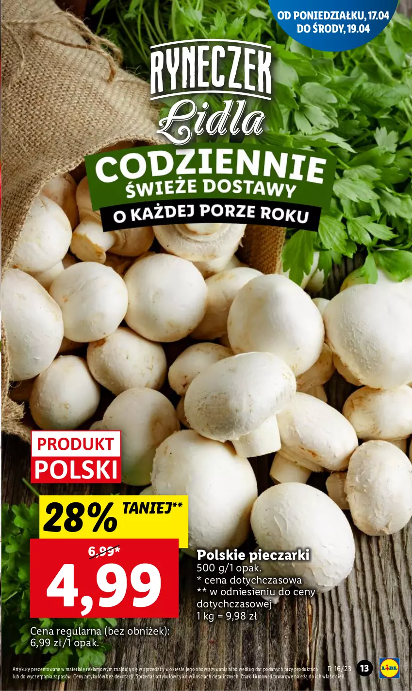 Gazetka promocyjna Lidl - GAZETKA - ważna 17.04 do 19.04.2023 - strona 13 - produkty: Piec