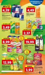 Gazetka promocyjna Lidl - GAZETKA - Gazetka - ważna od 19.04 do 19.04.2023 - strona 35 - produkty: Sok, Pur, Mus, Gra, Napój energetyczny, Oleofarm, Red Bull, Morela, Granat, Ananas, Chia, Plecak, Napój gazowany, Tymbark, Smoothie, Rodzynki, Fanta, Arbuz, Wino, Sprite, Mango, Napój, Oleo, Mięta, Kokos, Hortex, Fa