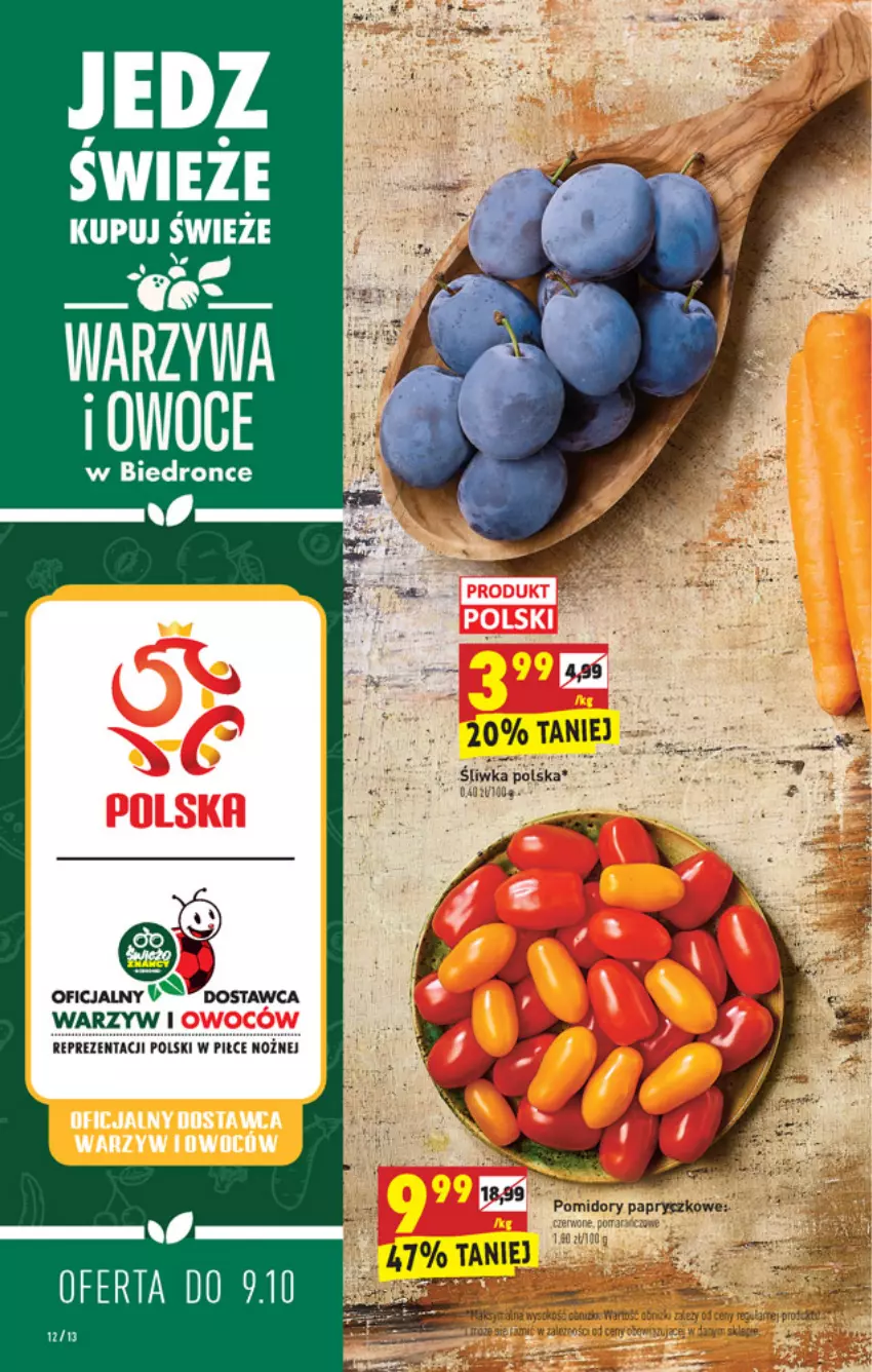 Gazetka promocyjna Biedronka - W tym tygodniu - ważna 07.10 do 12.10.2021 - strona 12 - produkty: Dron, Noż, Warzywa