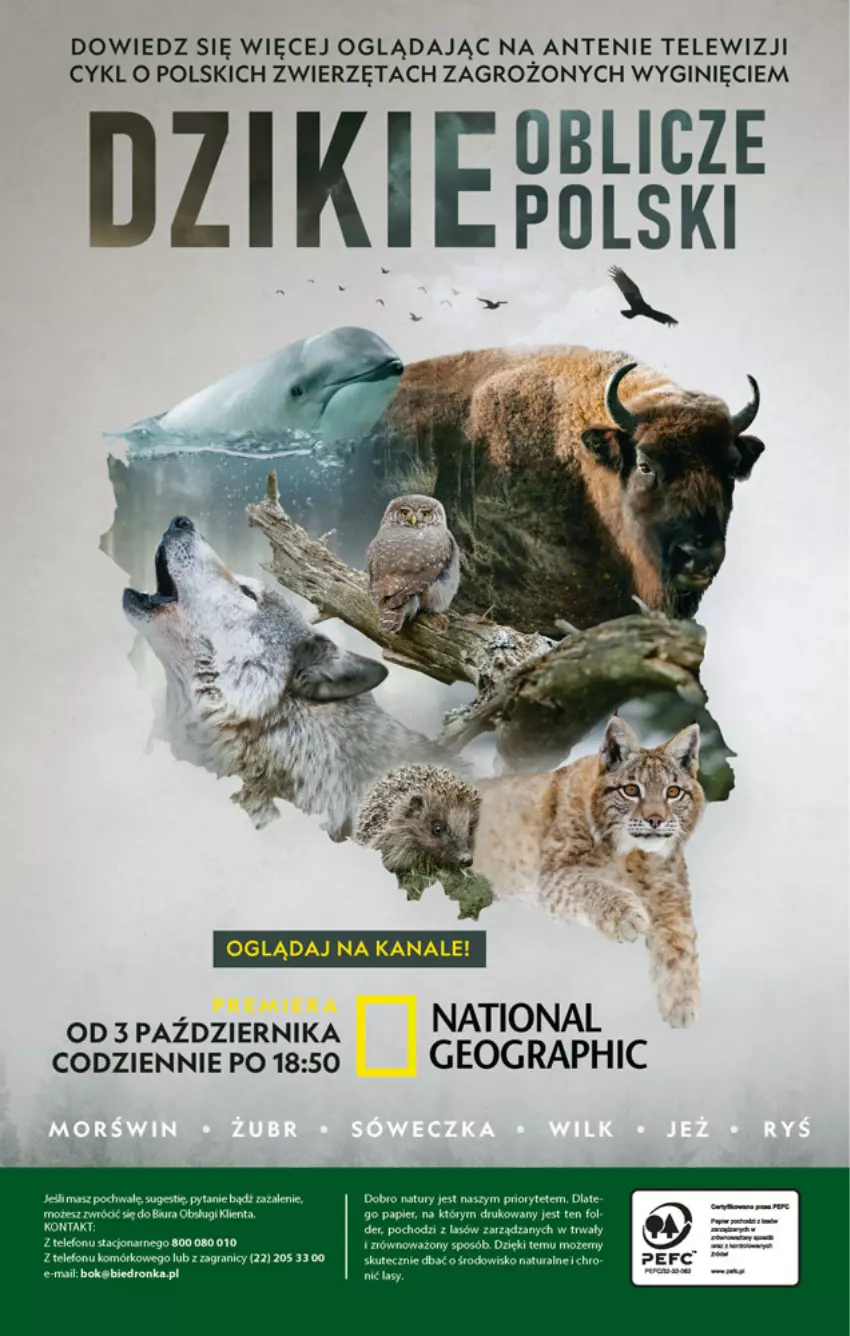 Gazetka promocyjna Biedronka - W tym tygodniu - ważna 07.10 do 12.10.2021 - strona 56 - produkty: Dron, Fa, Gin, Gra, Papier, Telefon, Zwierzęta