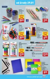 Gazetka promocyjna Aldi - Pełna oferta - Gazetka - ważna od 01.02 do 01.02.2025 - strona 23 - produkty: Mop, Długopis, Marker, Tusz, Pióra kulkowego