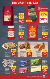 Gazetka promocyjna Aldi - Pełna oferta - Gazetka - ważna od 01.02 do 01.02.2025 - strona 9 - produkty: Kawa rozpuszczalna, Gra, Bułka fitness, Kawa ziarnista, Schogetten, Kawa, Croissant, Dżem, Czekolada, Jacobs, Bułka