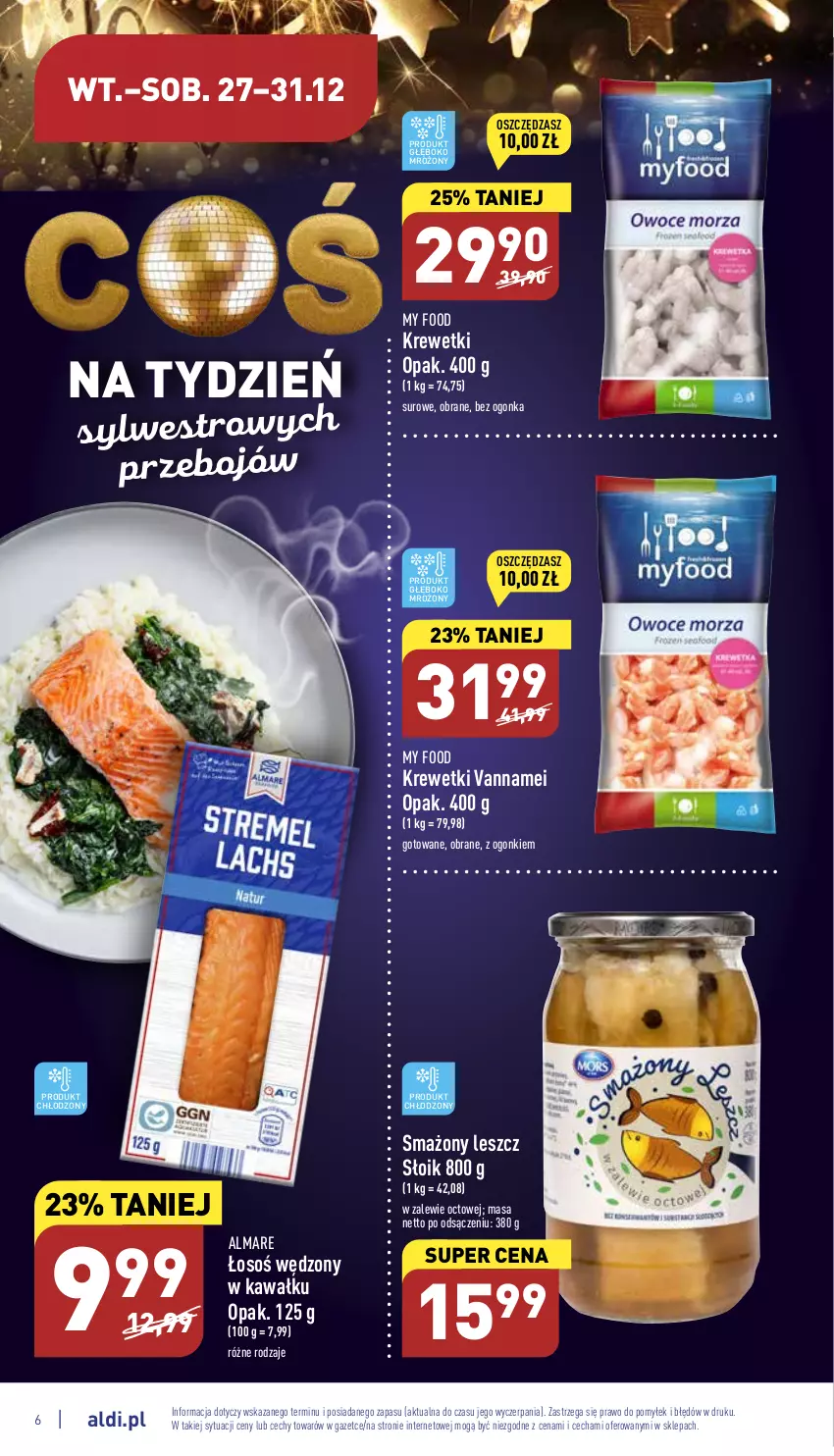 Gazetka promocyjna Aldi - Pełny katalog - ważna 27.12 do 31.12.2022 - strona 6 - produkty: Kawa, Krewetki