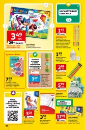 Gazetka promocyjna Auchan - Gazetka Cyfrowa Wyprawka Szkolna Hipermarket Auchan - Gazetka - ważna od 23.08 do 23.08.2023 - strona 36 - produkty: Papier, Długopis, Dinozaur, Cień, Klej, Tusz, Panda, Pokrywa, Fa