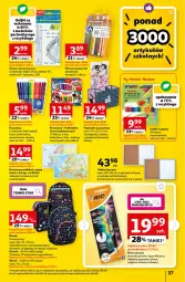 Gazetka promocyjna Auchan - Gazetka Cyfrowa Wyprawka Szkolna Hipermarket Auchan - Gazetka - ważna od 23.08 do 23.08.2023 - strona 37 - produkty: Piec, Top, Por, Flamastry, Organizer, Piórnik, Biurko, Pojemnik na przybory, Pojemnik, Tusz, Plecak, Podkładka, Plastelina, Podkład, Fa