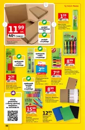 Gazetka promocyjna Auchan - Gazetka Cyfrowa Wyprawka Szkolna Hipermarket Auchan - Gazetka - ważna od 23.08 do 23.08.2023 - strona 38 - produkty: Por, Mop, Papier, Karteczki samoprzylepne, Długopis, Flamastry, Organizer, Klej, Tusz