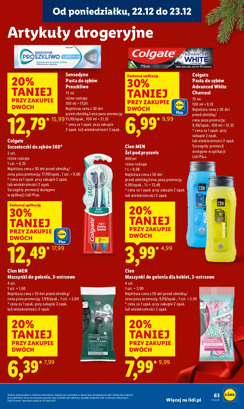 Gazetka promocyjna Lidl - GAZETKA - ważna 22.12 do 23.12.2025 - strona 65 - produkty: Colgate, LG, Pasta do zębów, Sensodyne