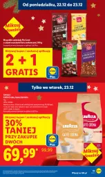 Gazetka promocyjna Lidl - GAZETKA - Gazetka - ważna od 23.12 do 23.12.2025 - strona 13 - produkty: Gra, Kawa ziarnista, Kawa, Lavazza