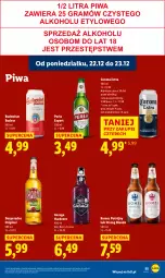 Gazetka promocyjna Lidl - GAZETKA - Gazetka - ważna od 23.12 do 23.12.2025 - strona 57 - produkty: Piwa, Ser, Por, Gin, Desperados, Perła, Corona Extra