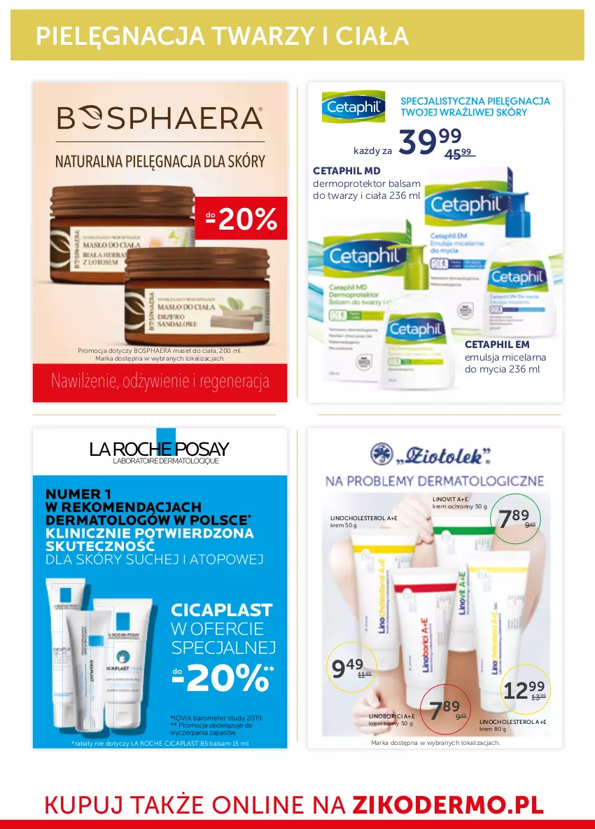 Gazetka promocyjna Ziko - 21.10 – 3.11 - ważna 23.10 do 02.11.2021 - strona 12 - produkty: Bosphaera, Cetaphil, Emulsja, Mop