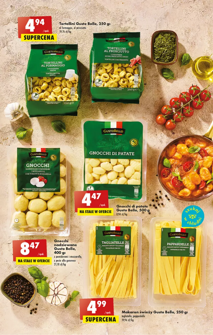 Gazetka promocyjna Biedronka - Gazetka - Biedronka.pl - ważna 19.01 do 25.01.2023 - strona 35 - produkty: Bell, Dell, Gnocchi, LG, Maggi, Makaron, Pesto, Por, Tagliatelle