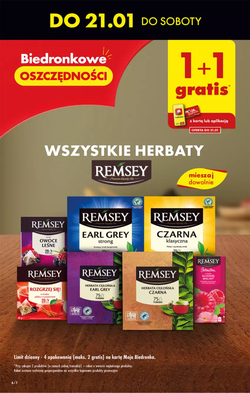 Gazetka promocyjna Biedronka - Gazetka - Biedronka.pl - ważna 19.01 do 25.01.2023 - strona 6 - produkty: Dron, Earl Grey, Gra, Herbata, LG, Owoce, Por, Rama, Tran