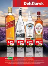 Gazetka promocyjna Delikatesy Centrum - Delibarek DC34-DC35 - Gazetka - ważna od 03.09 do 03.09.2025 - strona 1 - produkty: Biały Bocian, Rum, Soplica, Dron, Wódka, Whisky, Napój, LG