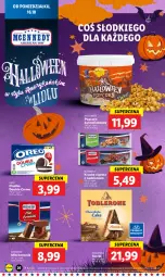 Gazetka promocyjna Lidl - GAZETKA - Gazetka - ważna od 18.10 do 18.10.2023 - strona 34 - produkty: Ciastka, Toblerone, Popcorn, Oreo, Brownie