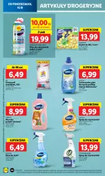 Gazetka promocyjna Lidl - GAZETKA - Gazetka - ważna od 18.10 do 18.10.2023 - strona 54 - produkty: Domestos, Cif, Spray do czyszczenia, Płyn do mycia podłóg, Płyn do mycia, Sidolux, Płyn do szyb