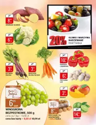 Gazetka promocyjna Bi1 - Grillandia - Gazetka - ważna od 02.05 do 02.05.2022 - strona 11 - produkty: Piec, Warzywa, Oliwki, Kosz, Kiwi, Winogrona, Winogrona bezpestkowe, Limonka, Wino