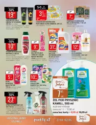 Gazetka promocyjna Bi1 - Grillandia - Gazetka - ważna od 02.05 do 02.05.2022 - strona 13 - produkty: Domestos, Pur, Cif, Coccolino, Palmolive, Kret, Kamill, Vizir, Płyn do płukania, Chusteczki, Szampon, Peeling