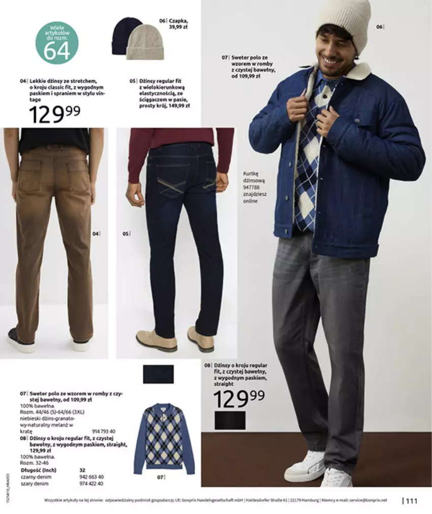 Gazetka promocyjna Bonprix - W JESIENNYM NASTROJU - ważna 04.11 do 08.12.2025 - strona 113 - produkty: Fa, Gra, HP, Kawa, Sweter