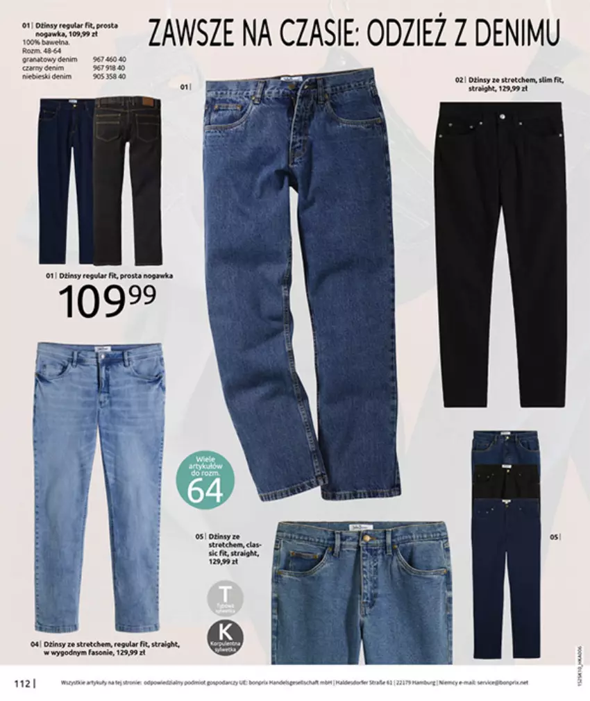 Gazetka promocyjna Bonprix - W JESIENNYM NASTROJU - ważna 04.11 do 08.12.2025 - strona 114 - produkty: Fa, Gra, NHL