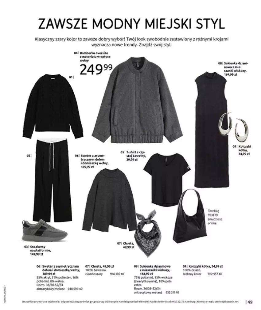 Gazetka promocyjna Bonprix - W JESIENNYM NASTROJU - ważna 04.11 do 08.12.2025 - strona 51 - produkty: Chusta, Fa, Orka, Por, Sukienka