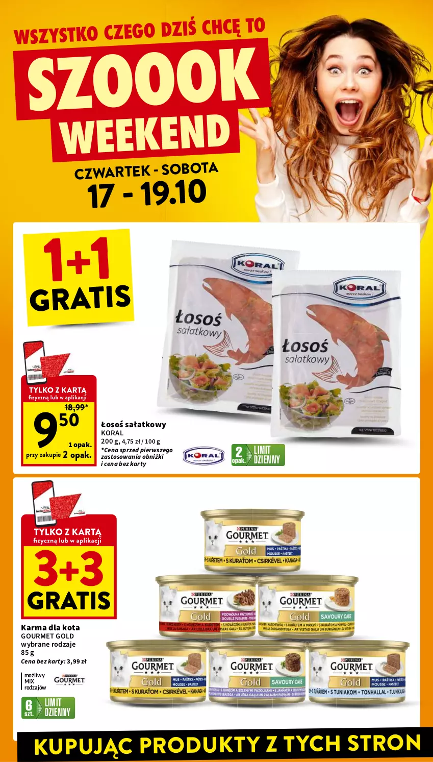 Gazetka promocyjna Intermarche - Gazetka Intermarche - ważna 17.10 do 23.10.2024 - strona 2 - produkty: Gourmet Gold, Gra, Sałat