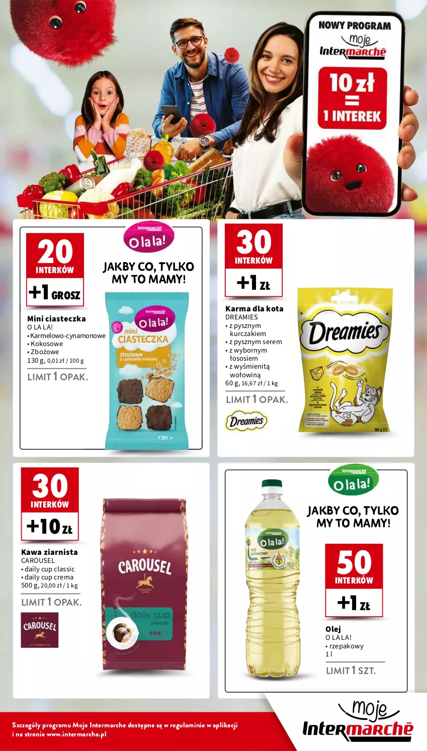 Gazetka promocyjna Intermarche - Gazetka Intermarche - ważna 17.10 do 23.10.2024 - strona 41 - produkty: Gra, Kawa, Kawa ziarnista, Kokos, Kurczak, Olej, Ser, Sos