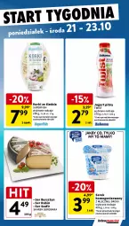 Gazetka promocyjna Intermarche - Gazetka Intermarche - Gazetka - ważna od 23.10 do 23.10.2024 - strona 43 - produkty: Ser, Bursztyn, Jogurt, Serek, Rubin, Jogurt pitny