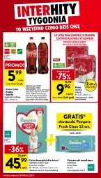 Gazetka promocyjna Intermarche - Gazetka Intermarche - Gazetka - ważna od 23.10 do 23.10.2024 - strona 6 - produkty: Piwa, Piwo, Gin, Gra, Pampers, Majtki, Coca-Cola, Warka, Chusteczki, Dzieci, Fanta, Pieluchomajtki, Sprite, Fa