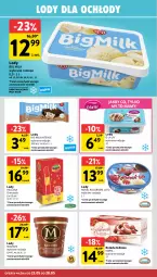 Gazetka promocyjna Intermarche - Gazetka Intermarche - Gazetka - ważna od 28.05 do 28.05.2025 - strona 24 - produkty: Big Milk, Lody, Oranżada, Hellena, Rolada