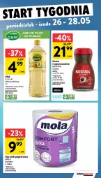 Gazetka promocyjna Intermarche - Gazetka Intermarche - Gazetka - ważna od 28.05 do 28.05.2025 - strona 35 - produkty: Kawa rozpuszczalna, Papier, Kawa, Ręcznik, Mola, Olej