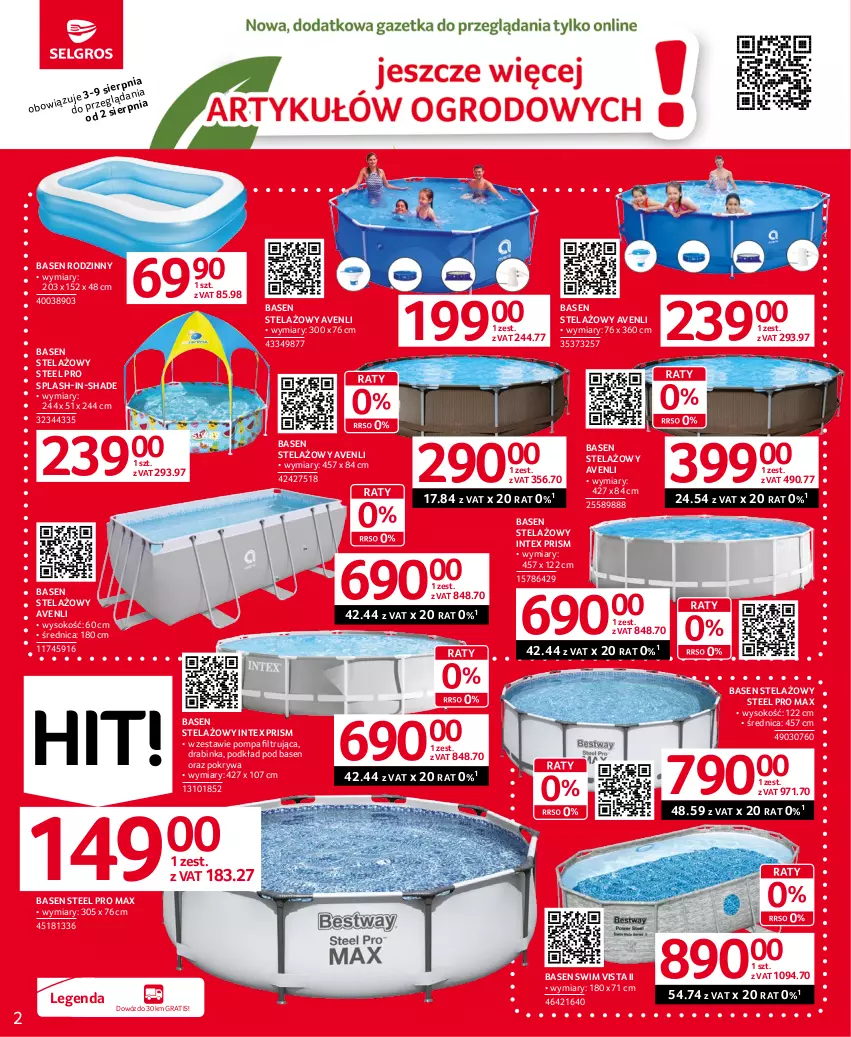 Gazetka promocyjna Selgros - Oferta przemysłowa - ważna 27.07 do 09.08.2023 - strona 2 - produkty: Gra, Inka, Podkład, Pokrywa, Sok