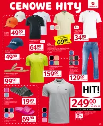 Gazetka promocyjna Selgros - Oferta przemysłowa - Gazetka - ważna od 09.08 do 09.08.2023 - strona 25 - produkty: Klapki, Sandał, Czapka, T-shirt, Adidas, Lacoste, Spodnie