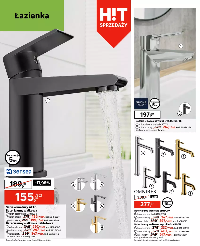 Gazetka promocyjna Leroy Merlin - Gazetka Leroy Merlin - ważna 03.07 do 23.07.2024 - strona 4 - produkty: Bateria, Bateria umywalkowa, Deska wolnoopadająca, Grohe, Kompakt WC, Miska, Miska wisząca, Ser, Sok