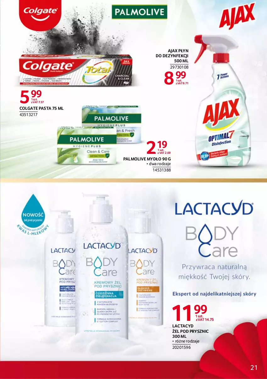 Gazetka promocyjna Selgros - Debiuty w Selgros - ważna 29.04 do 12.05.2021 - strona 21 - produkty: Ajax, Colgate, Lactacyd, LG, Mydło, Palmolive